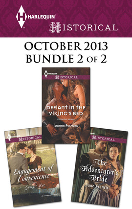 Title details for Harlequin Historical October 2013 - Bundle 2 of 2: Engagement of Convenience\Defiant in the Viking's Bed\The Adventurer's Bride by Georgie Lee - Available